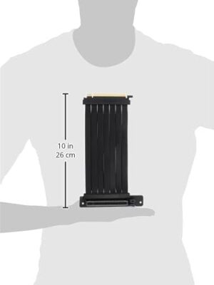 ASUS ROG Strix Lift Cable PCI-E 3.0 x16 High Speed Flexible Extension Card Port Extension Adapter 90 Degree (240mm)