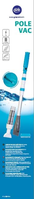 Gre ABS3 Battery Bottom Cleaner with Telescopic Handle