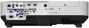 Epson Powerlite 2250u WUXGA LCD HDMIMHL Projector BlackWhite