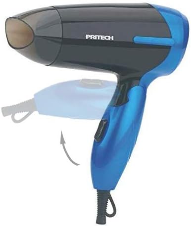 Seche cheveux de voyage pliable tc-2260 fonction Ionic, embout concentradora d'air, 2 vitesses, parfait pour Voyage et pour prendre