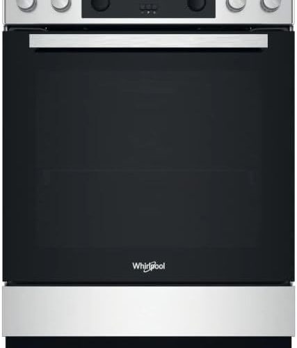 Whirlpool WS68V8CCXT Cuisiniere electrique autoportante Whirlpool : 60 cm - WS68V8CCXT