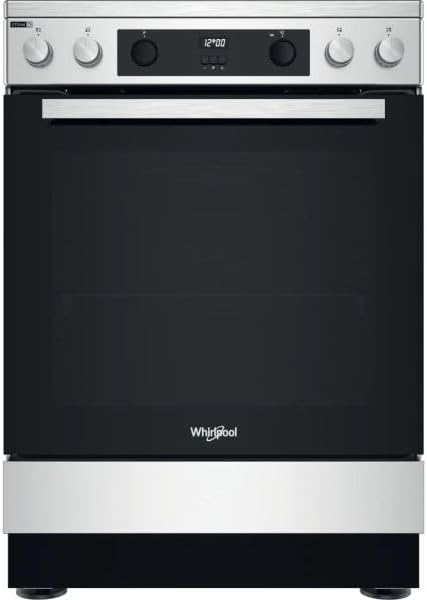 Whirlpool WS68V8CCXT Cuisiniere electrique autoportante Whirlpool : 60 cm - WS68V8CCXT