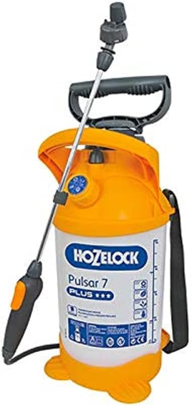 HOZELOCK - Pulverisateur a Pression Pulsar 7 Plus 5 L : Ideal pour Jardin Moyenne Taille, Reunit Praticite, Securite et Confort, Poi