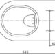 413gV95wyYL._AC_.jpg NANO NT2039 Suspended Hollow Bottom Toilet Seat without Flange - Black - Softclose Lid Included, Toilet Seat Seat: Extra Flat