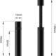Support carte graphique GPU anti-affaissement L 74-120mm
