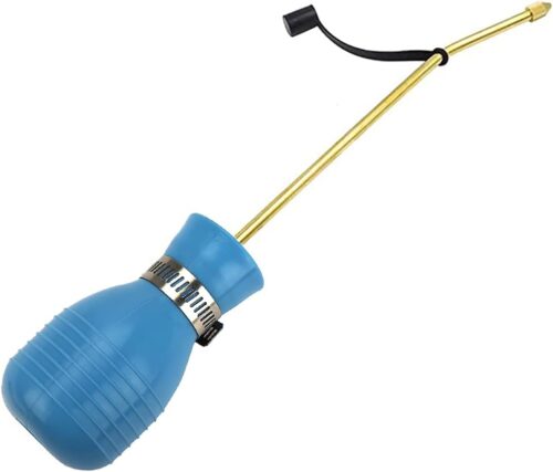 SI FANG Pulverisateur a Poudre Antiparasitaire - Grand Distributeur de Poudre en Forme de Diatomee - Long Tube en Cuivre - Applicate