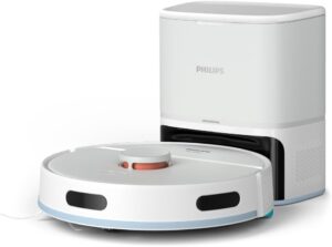 Philips Aspirateur Robot Serie 2000 - Aspiration de 2700 Pa, Navigation Laser, Application Homerun, Station de vidage Automatique, A