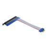 YC CY PCI-E Express 1 x to 16 x Extension Flex Extension Cable Converter Adapter Riser Card 20 cm