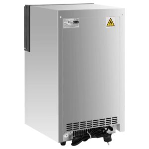 41LE2YdosDL._SL1024_.jpg Machine à glaçons argentée – production 45 kg/24 h