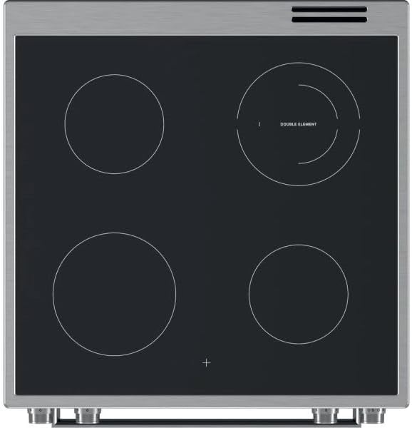 Whirlpool WS68V8CCXT Cuisiniere electrique autoportante Whirlpool : 60 cm - WS68V8CCXT