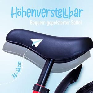 41LuhpQbKpL._AC_.jpg Apollo Aviator Children's Evolutive Bike Bike 30 cm, Aviator, Solid Comfortable and Lightweight Balance Bike for Girls and Boys, Red