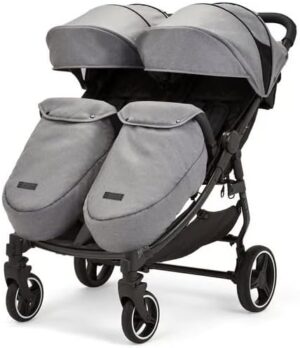 Ickle Bubba Venus Max Poussette double Convient de la naissance a 15 kg (environ 3 ans), compacte, legere, pliable, comprend 2 cha