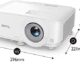 41UmPwyEhKL._AC_.jpg BenQ WXGA Business Projector (MW560) - DLP - 4,000 Lumens High Brightness - 20,000:1 High Contrast Ratio - Dual HDMI, VGA - Auto Key