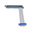 YC CY PCI-E Express 1 x to 16 x Extension Flex Extension Cable Converter Adapter Riser Card 20 cm