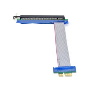 PCI-E riser 1x vers 16x câble flex 20 cm YC CY adaptateur