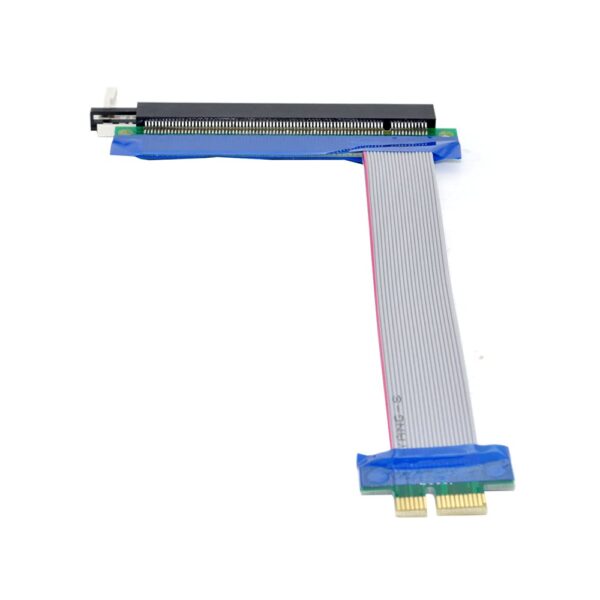 YC CY PCI-E Express 1 x to 16 x Extension Flex Extension Cable Converter Adapter Riser Card 20 cm