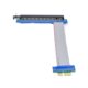 PCI-E riser 1x vers 16x câble flex 20 cm YC CY adaptateur
