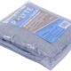 Serviette turban microfibres Polyte 2 pièces - gris 31x71 cm