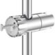 SREWOHS 70cm Stainless Steel Shower Rail with Shower Head Holder, Adjustable and 360 Rotatable (1Slider Set)