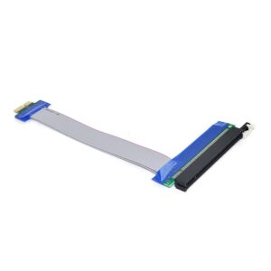 PCI-E riser 1x vers 16x câble flex 20 cm YC CY adaptateur