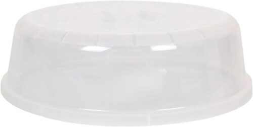 PARENCE.- Cloche pour le Micro Onde UniverselleCouvercle Alimentaire, Prevention Eclaboussures, Odeur, Cuisson Uniforme - 24cm, Tra