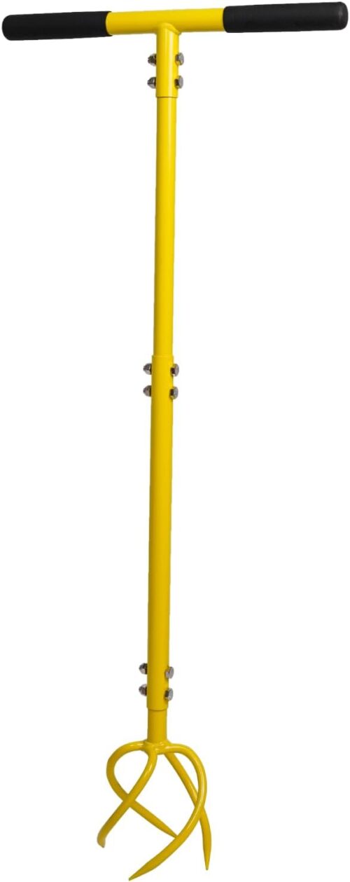 BARAYSTUS Garden Cultivator with Handle - Manual Ground Claw and Weeding - Twist Tiller Garden Claw