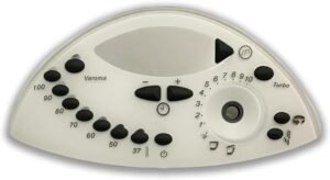 DL Service Panneau Avant du Clavier Compatible avec Vorwerk Themomix TM31 Masque Clavier Avant Thermomix Adaptable avec Le Robot B
