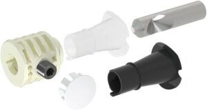 Fischer 551883 WB 9 LV Sanitary plugs, concealed mounting, WC and bidet wall-hung with side or top access