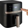 Russell Hobbs Air Fryer Rapid Air 4.3L (Ultra Compact, Quiet) Oil-free Fryer (Cooking, Grilling, Roasting and More, Economical, Touc
