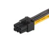 JD 5 Pack Power Cable Adapter for PCI Express (PCIe) Graphics Card 15 Pin to 6 Pin SATA