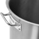 Marmite Traiteur avec Couvercle, Faitout a Induction Inox Marmite a Soupe Marmite 44 L 45x28 cm Acier inoxydable