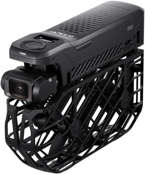 HOVERAir X1 Pro Camera Sport 4K, Camera Volante Pliable avec Vitesse de Suivi: 42 KMH, 10 Modes Automatiques,volez n'importe ou av