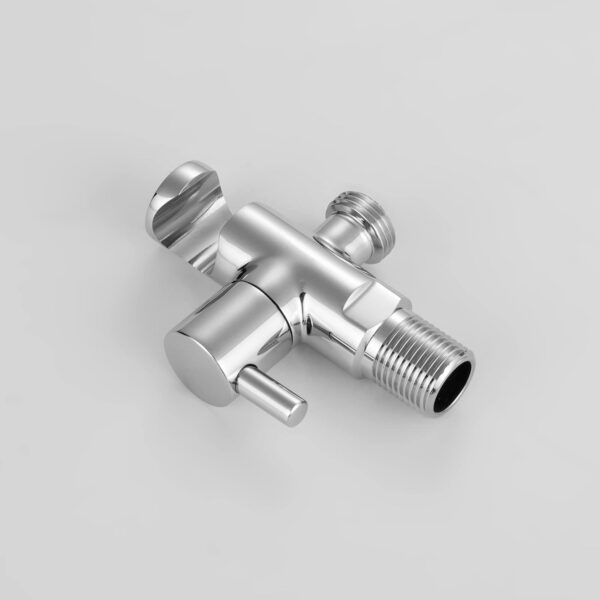 Ibergrif, Recessed Toilet Shower Kit with Hose, Bracket, Shower, Chrome, Silver