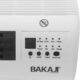 Bakaji Radiateur ventilateur ceramique electrique mural avec telecommande 2 niveaux de puissance selectionnables 1000 W2 000 W, aff