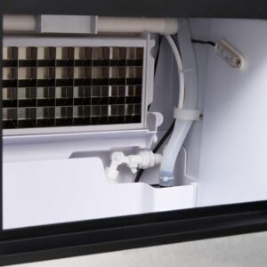 Machine à glaçons vidaXL argentée 45 kg/24 h automatique
