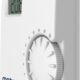 Matosio TH610 Wireless Thermostat with Receiver, Boiler Thermostat, Battery Operated Room Thermostat, Temperature Adjustment with Wh