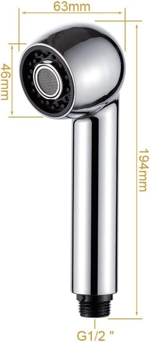 516-ybJBYnL._AC_SL1001_.jpg Ibergrif M91209 Robinet de cuisine a tete de pulverisation de rechange Pomme de douche amovible Robinet a 2 fonctions Buse de pulver