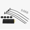 QLING Kit de montage universel pour ventilateur automobile - Accessoires de fixation pour la plupart des ventilateurs de radiateur (