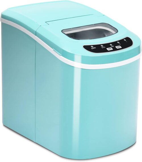Machine à glaçons portable COSTWAY 12 kg/24h turquoise
