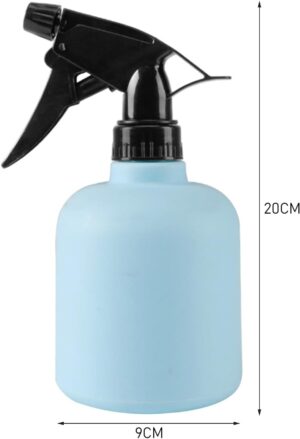 NYGGTYK 1 flacon pulverisateur en plastique pour plantes - Pour l'interieur et l'exterieur - Pulverisateur de pompe a eau (bleu)