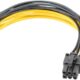 51BOiMtNIhL._AC_SL1001_.jpg JD 2 Packs 6 Pin Female to 2X 6 Pin Male PCI Express (PCIe) Graphics Video Power Card Cable, 20cm