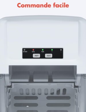 Machine à glace pilée KitchenBrothers 1,2 L portable