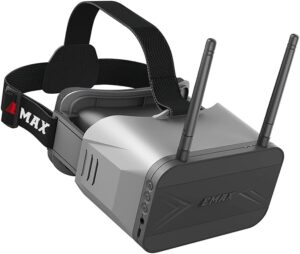 EMAX Tinyhawk 3 Plus Freestyle Drone RTF Kit Ready To Fly FPV Analogique Drone Mini Racing Quadricoptere Cadre en Fibre de Carbone D