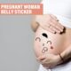 Autocollants Grossesse 9 Pièces – Expressions Faciales Drôles