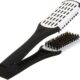 Anself Brosse a Lisser Brosse a Defriser Professionnelle Brosse Recto Verso Lissage de Cheveux, Outils de Coiffure,Pince de Peigne d