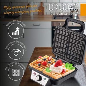 CAMRY CR 3046 Gaufrier 1600W