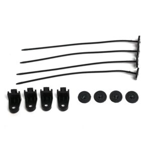 QLING Kit de montage universel pour ventilateur automobile - Accessoires de fixation pour la plupart des ventilateurs de radiateur (