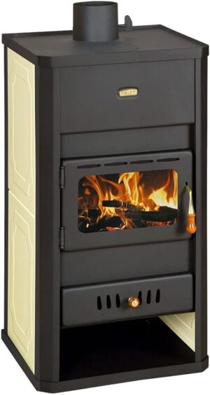 Prity S3 W13 Central Heating Wood Stove with Integrated Boiler