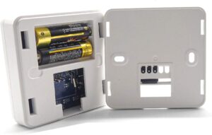 Thermostat digital LEDLUX LL0250 pour chaudière gaz 2xAA