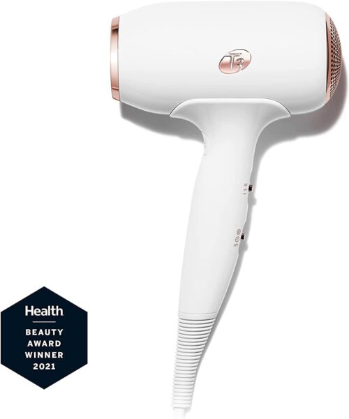 T3 Fit Seche cheveux Professionnel Ionique Compact Sechage Rapide Leger et Ergonomique Lissage des Frisottis Plusieurs Combinaisons